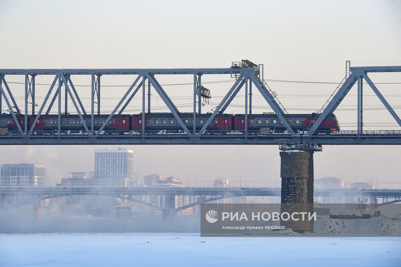 Морозы в Новосибирске