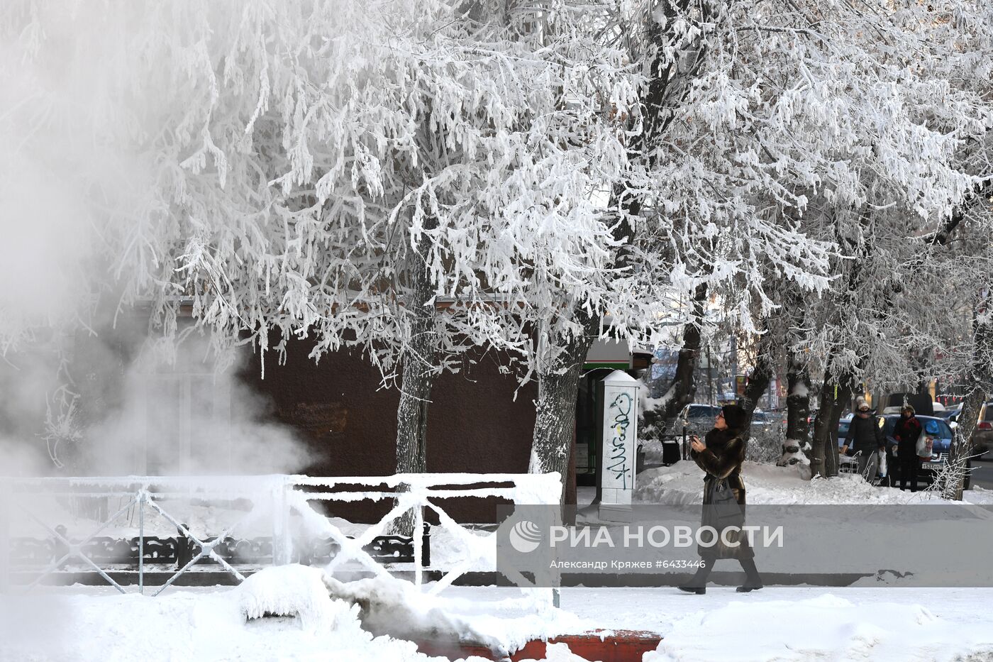 Морозы в Новосибирске