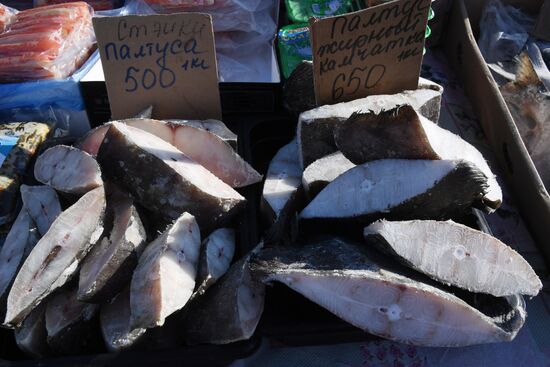 Рождественская продовольственная ярмарка во Владивостоке