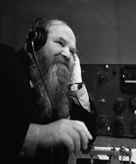 Почетный полярник, радист Иван Хомутов