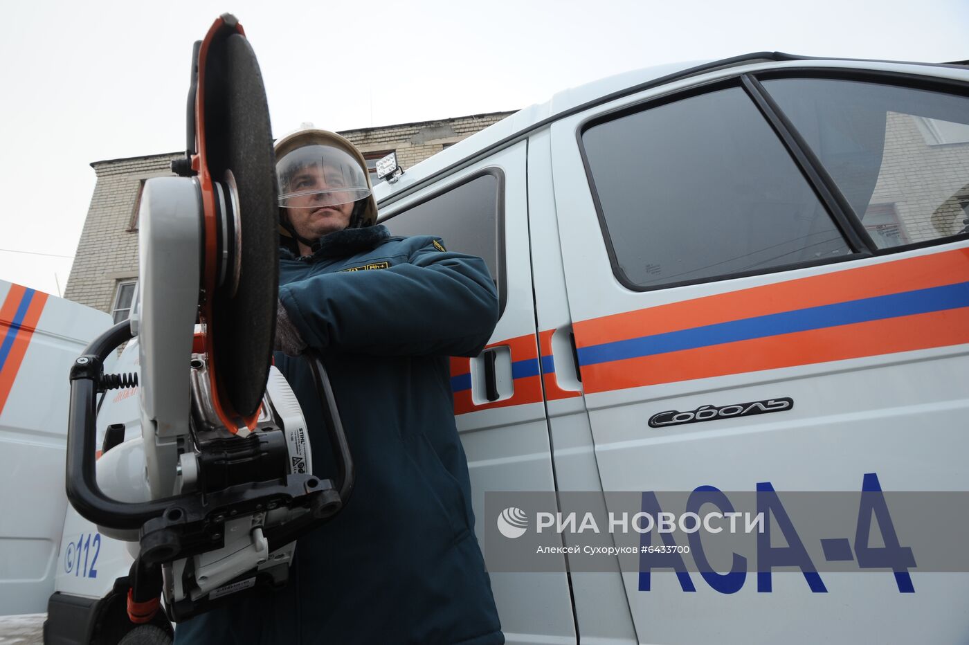 Работа пожарно - спасательного центра в Тамбове 