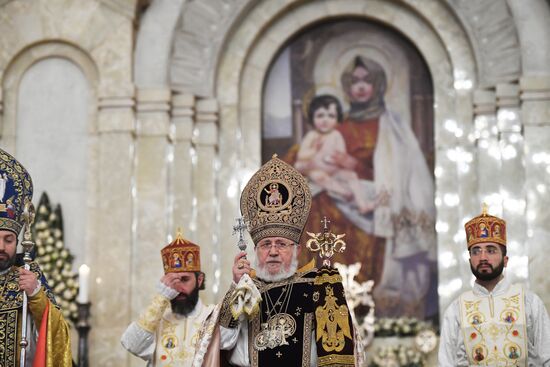 Празднование Рождества в Армении