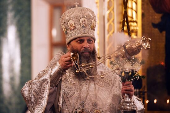 Празднование Рождества Христова в регионах России