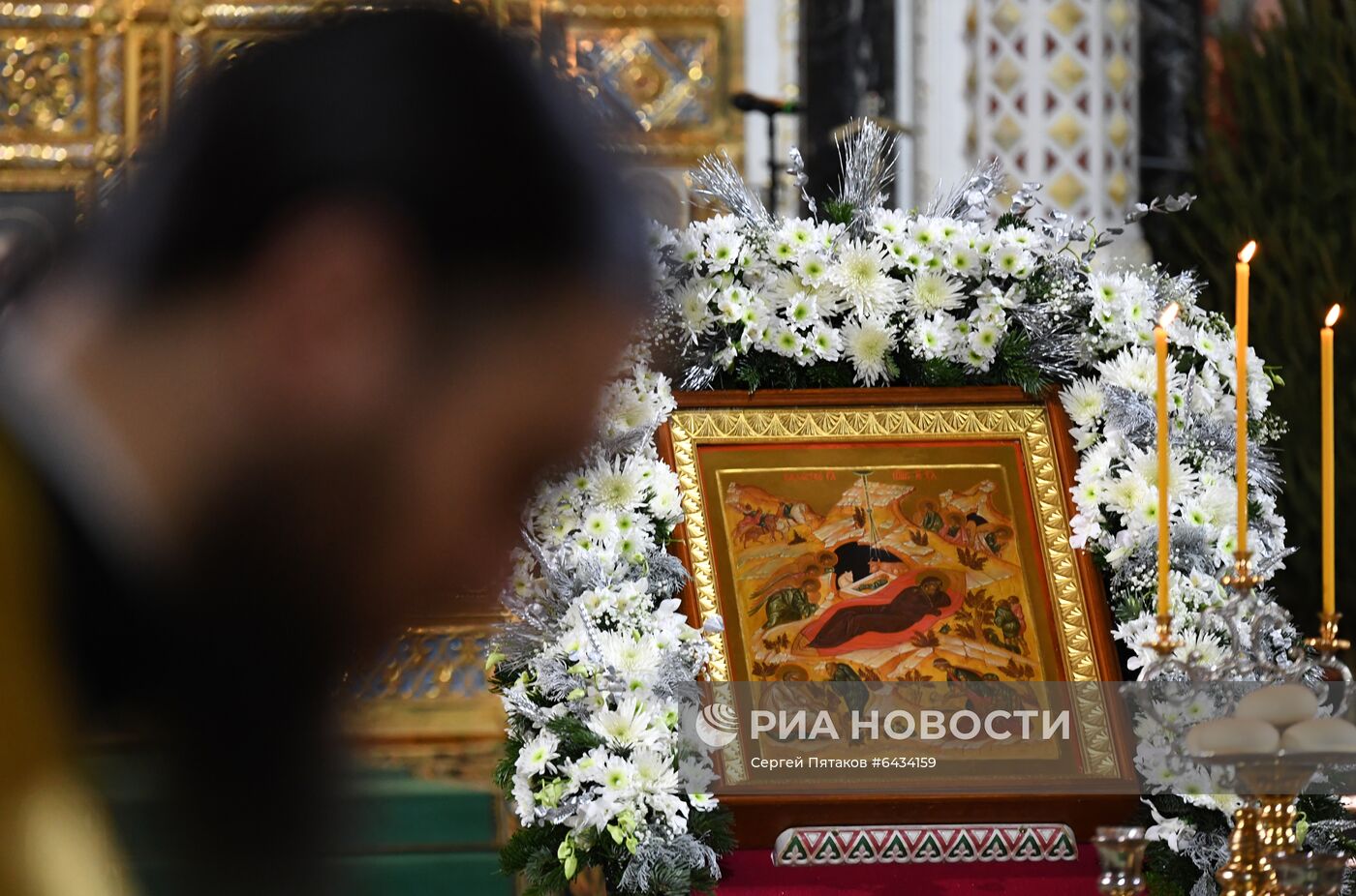 Рождество Христово. Патриаршая литургия в храме Христа Спасителя