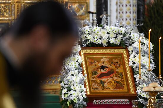 Рождество Христово. Патриаршая литургия в храме Христа Спасителя