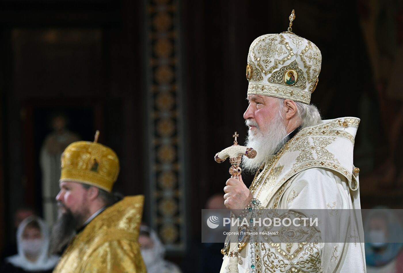 Рождество Христово. Патриаршая литургия в храме Христа Спасителя