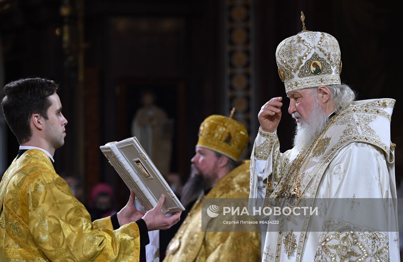 Рождество Христово. Патриаршая литургия в храме Христа Спасителя