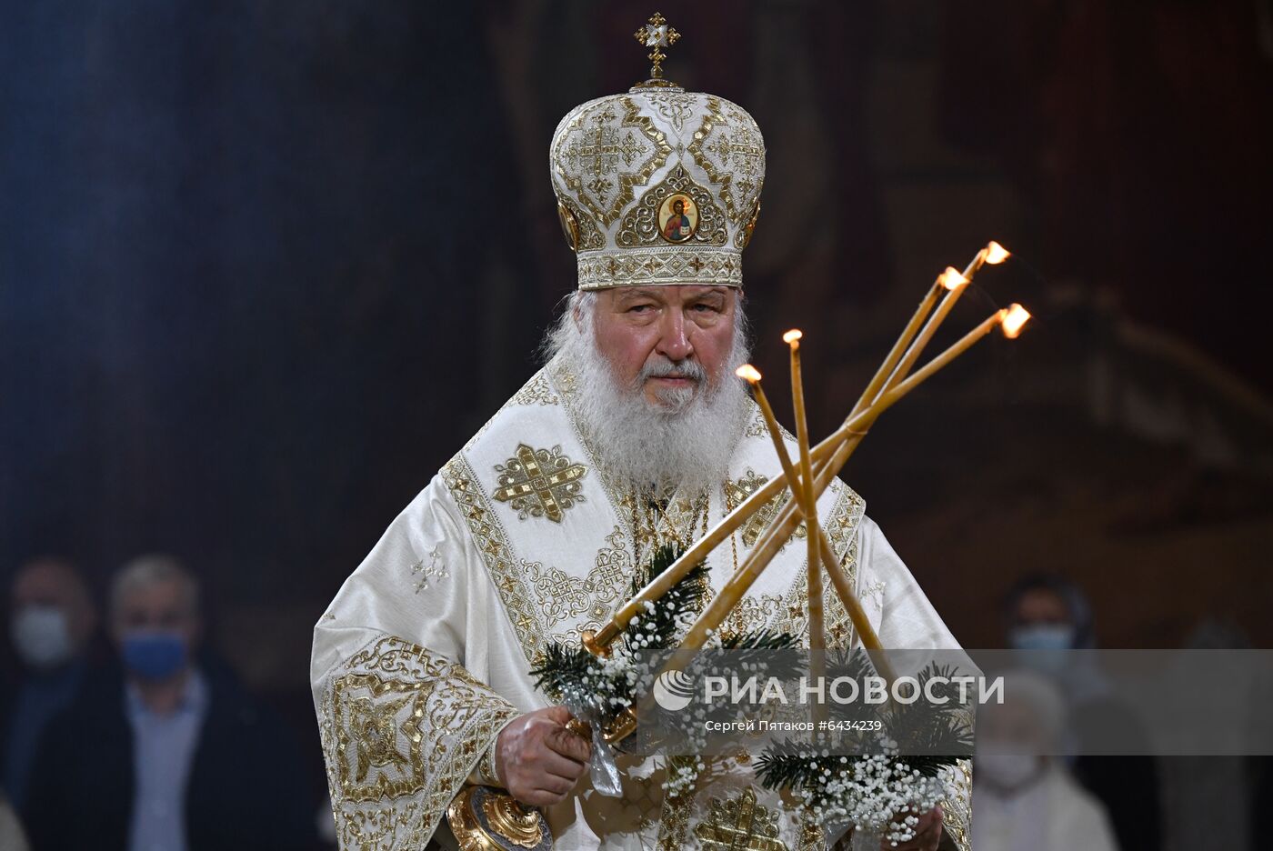 Рождество Христово. Патриаршая литургия в храме Христа Спасителя