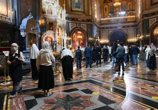 Рождество Христово. Патриаршая литургия в храме Христа Спасителя