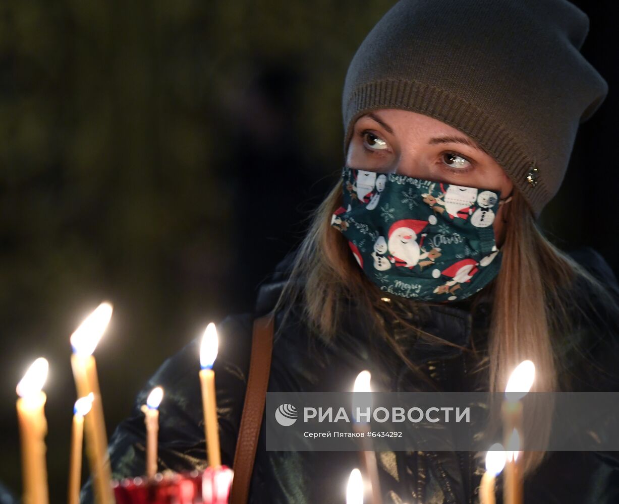 Рождество Христово. Патриаршая литургия в храме Христа Спасителя