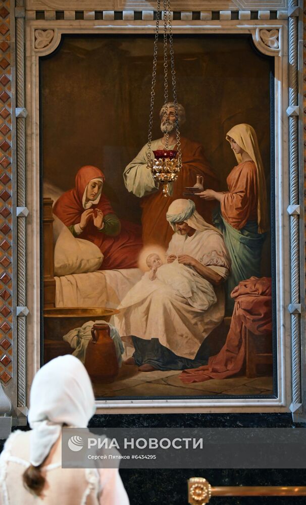 Рождество Христово. Патриаршая литургия в храме Христа Спасителя