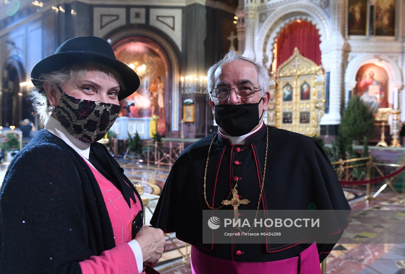 Рождество Христово. Патриаршая литургия в храме Христа Спасителя