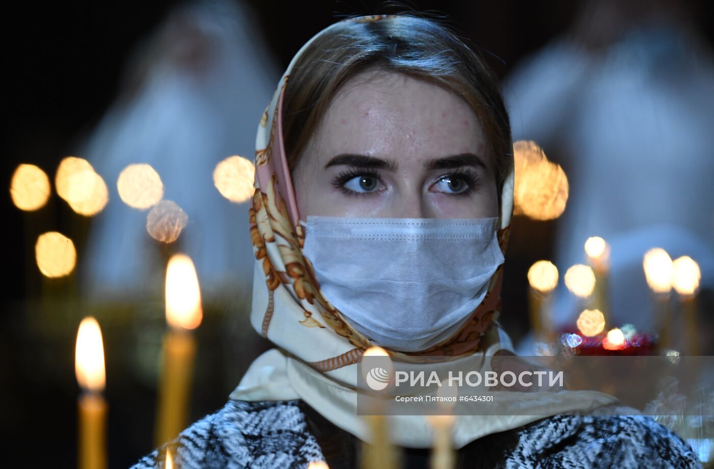 Рождество Христово. Патриаршая литургия в храме Христа Спасителя