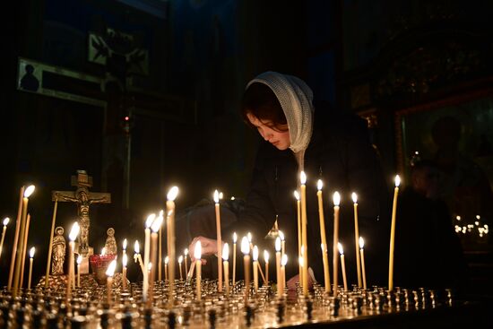 Празднование Рождества Христова в регионах России