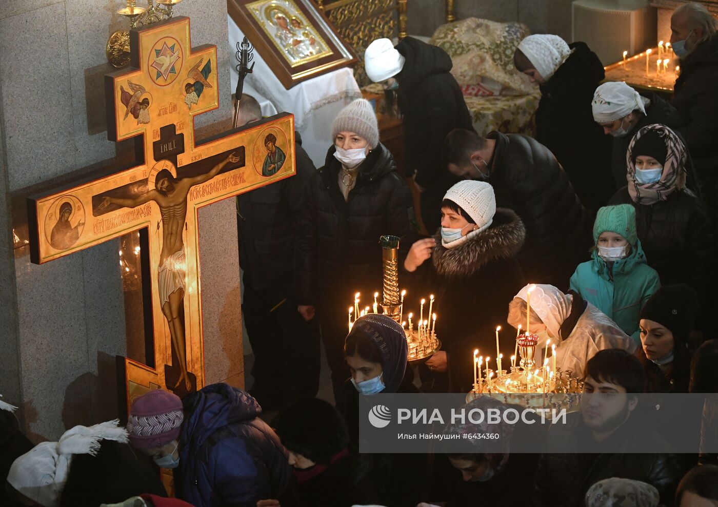 Празднование Рождества Христова в регионах России