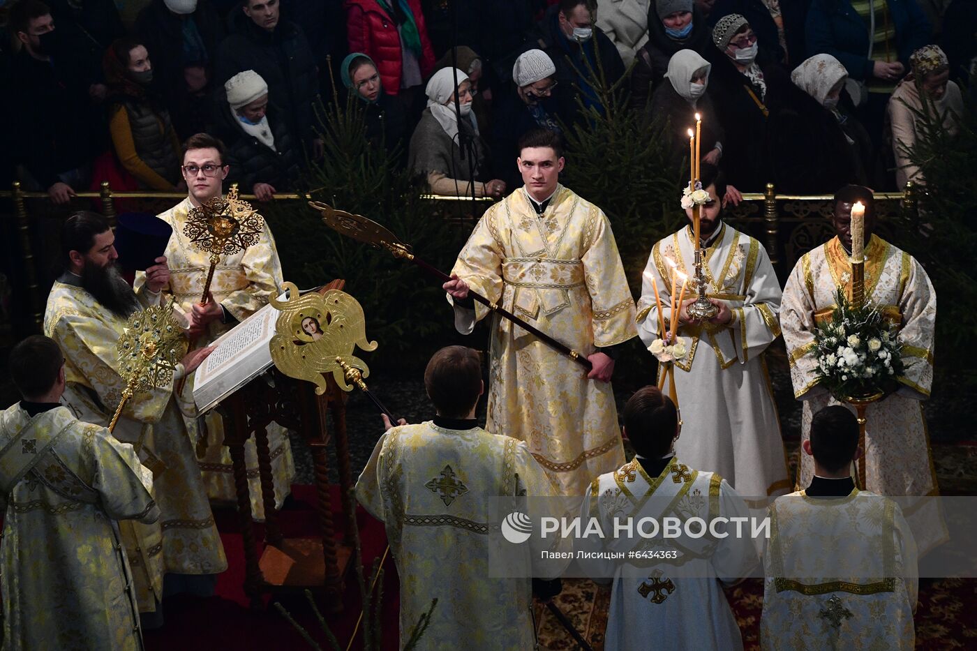 Празднование Рождества Христова в регионах России