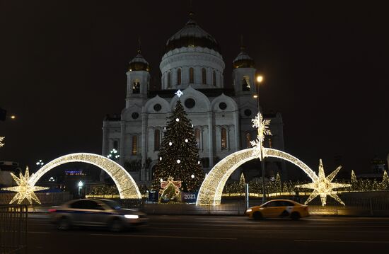 Рождество Христово. Патриаршая литургия в храме Христа Спасителя