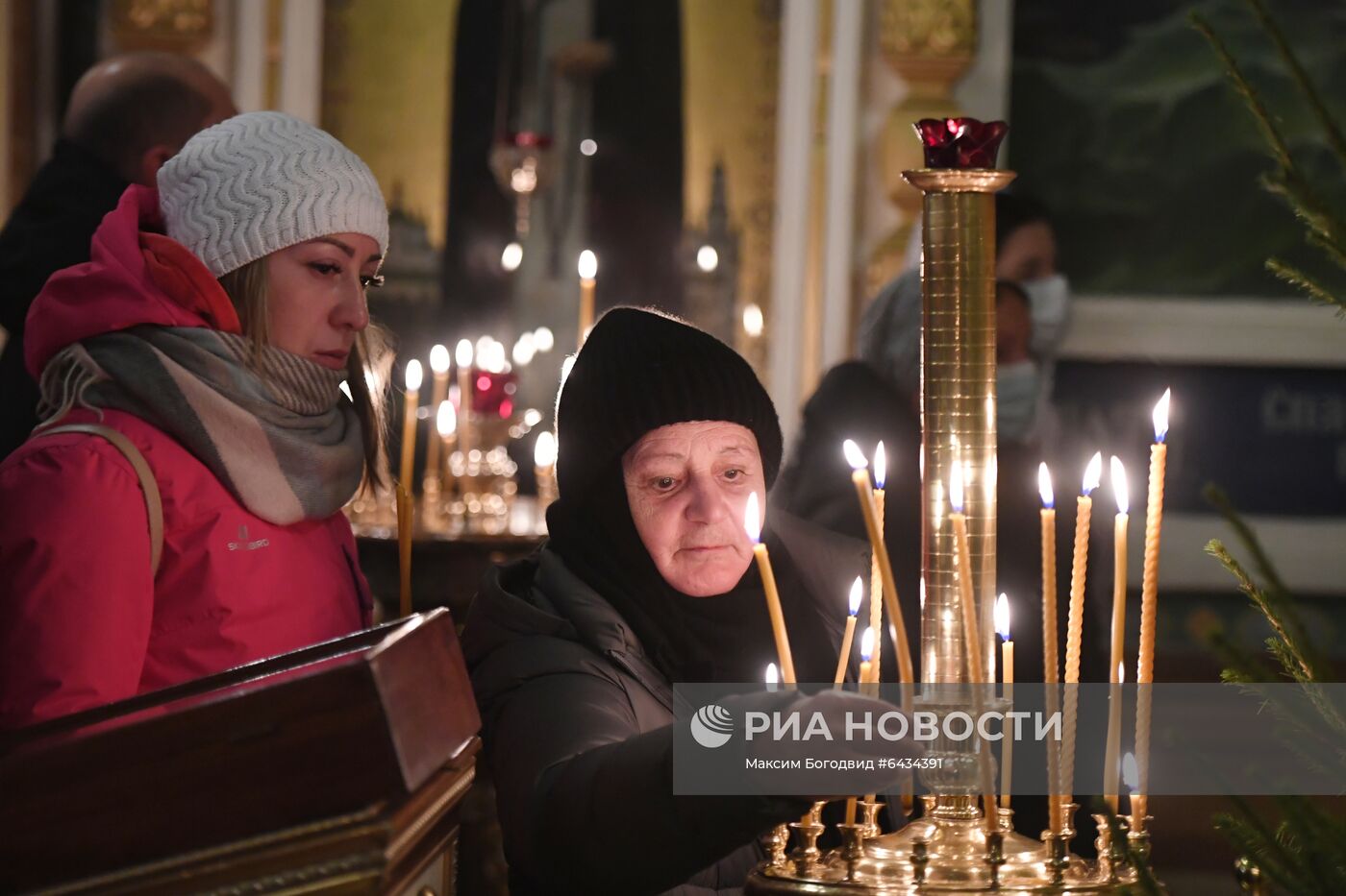 Празднование Рождества Христова в регионах России