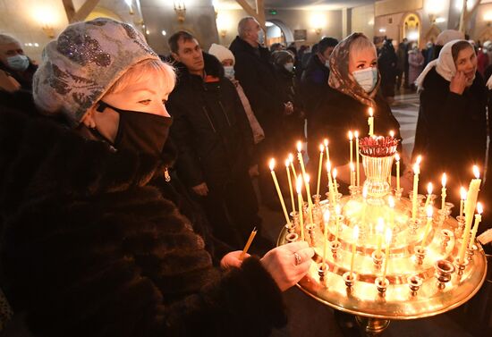 Празднование Рождества Христова в регионах России