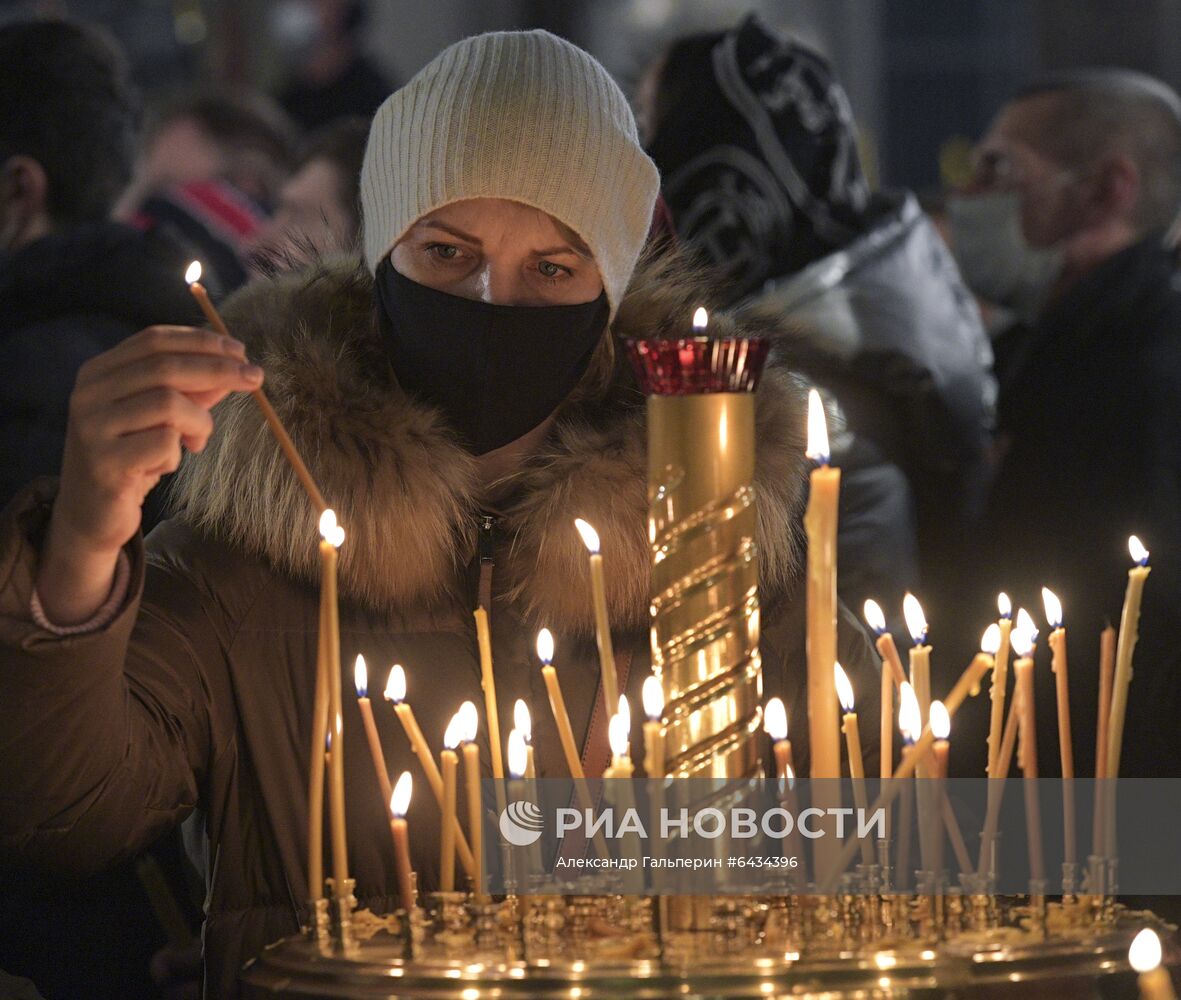 Празднование Рождества Христова в регионах России