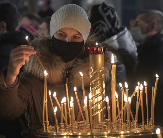 Празднование Рождества Христова в регионах России