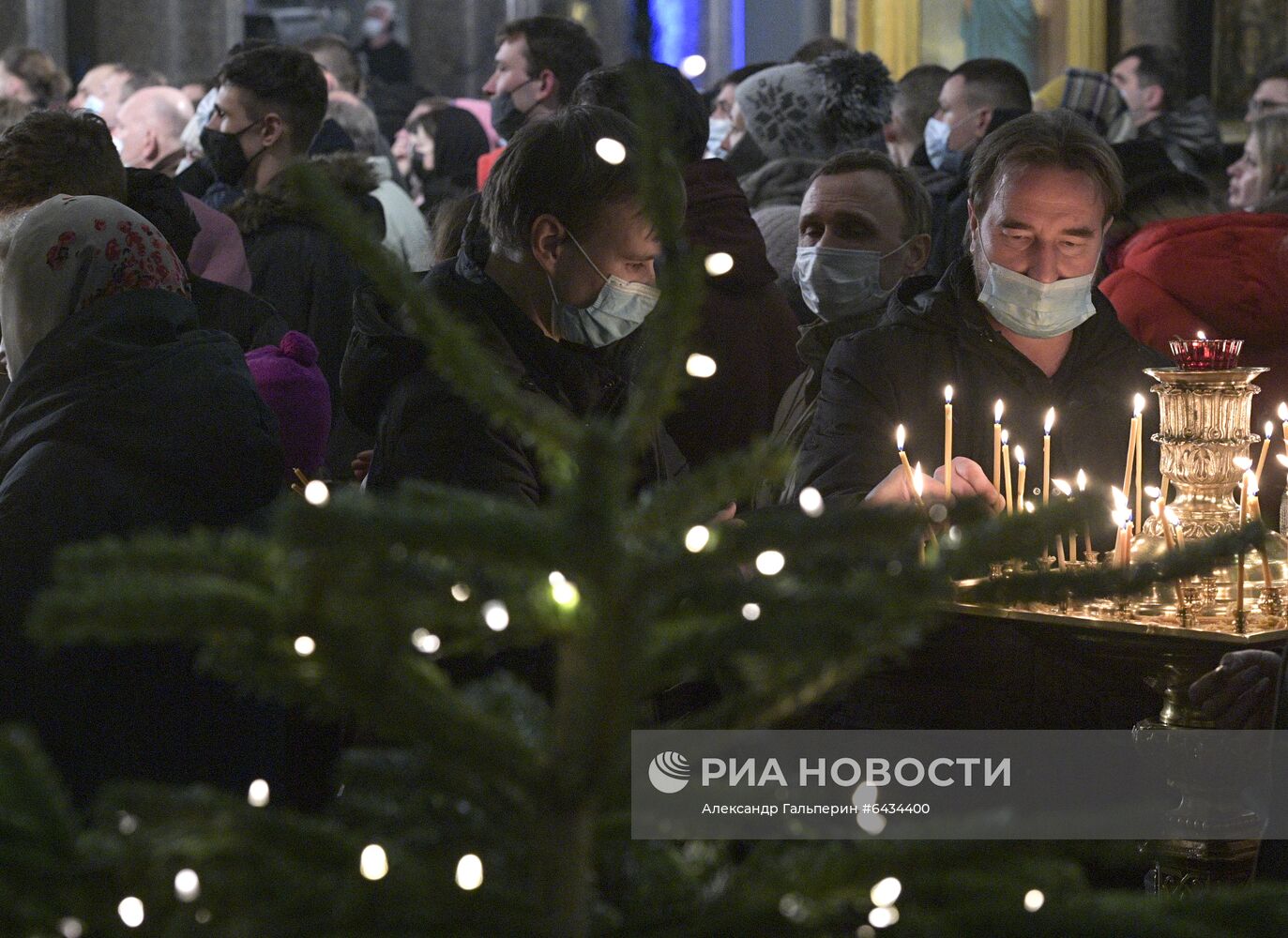 Празднование Рождества Христова в регионах России