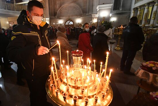 Празднование Рождества Христова в регионах России