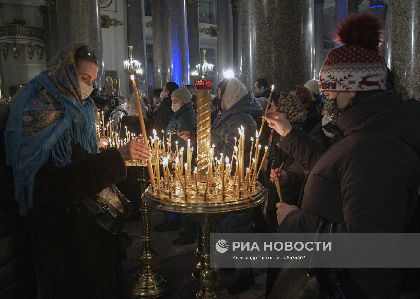 Празднование Рождества Христова в регионах России