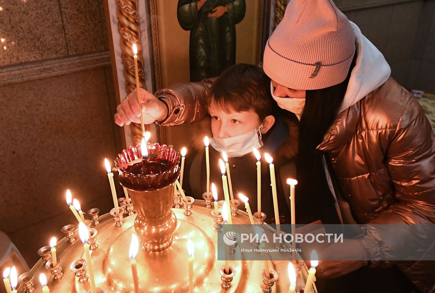 Празднование Рождества Христова в регионах России