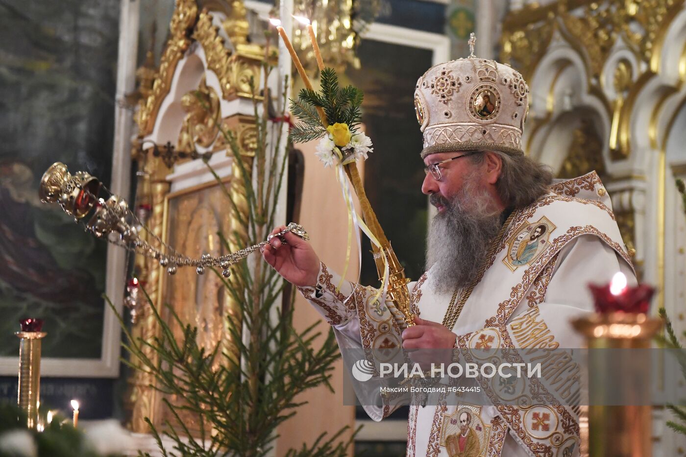Празднование Рождества Христова в регионах России
