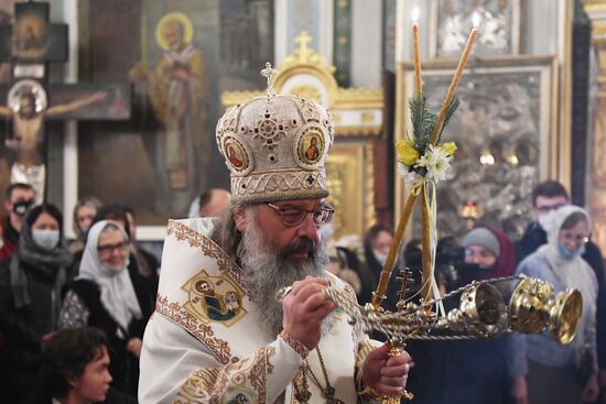 Празднование Рождества Христова в регионах России