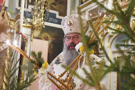 Празднование Рождества Христова в регионах России