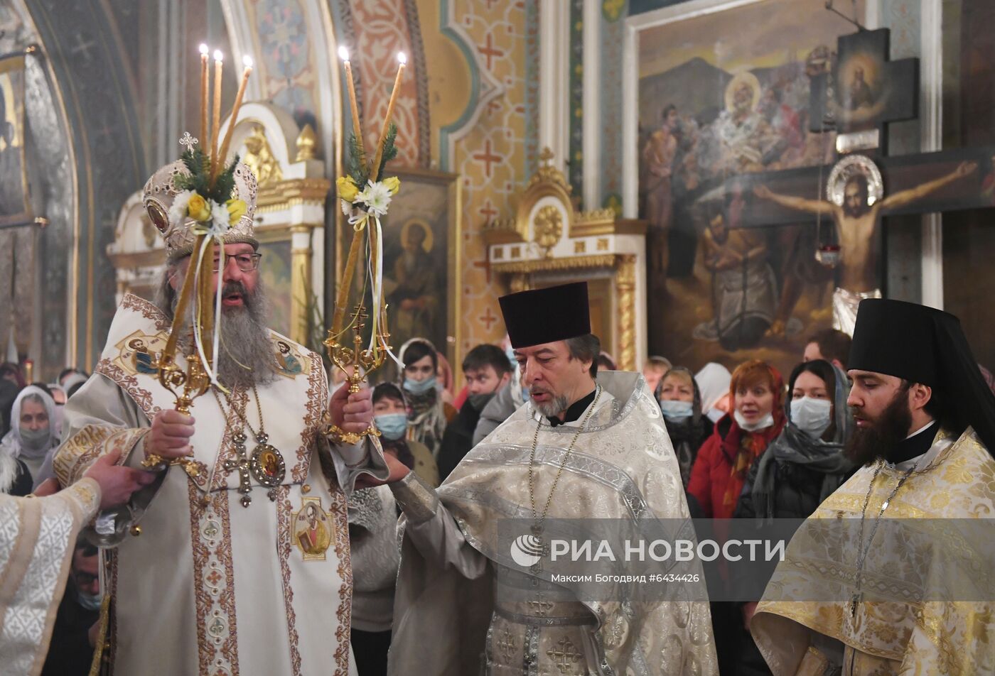 Празднование Рождества Христова в регионах России