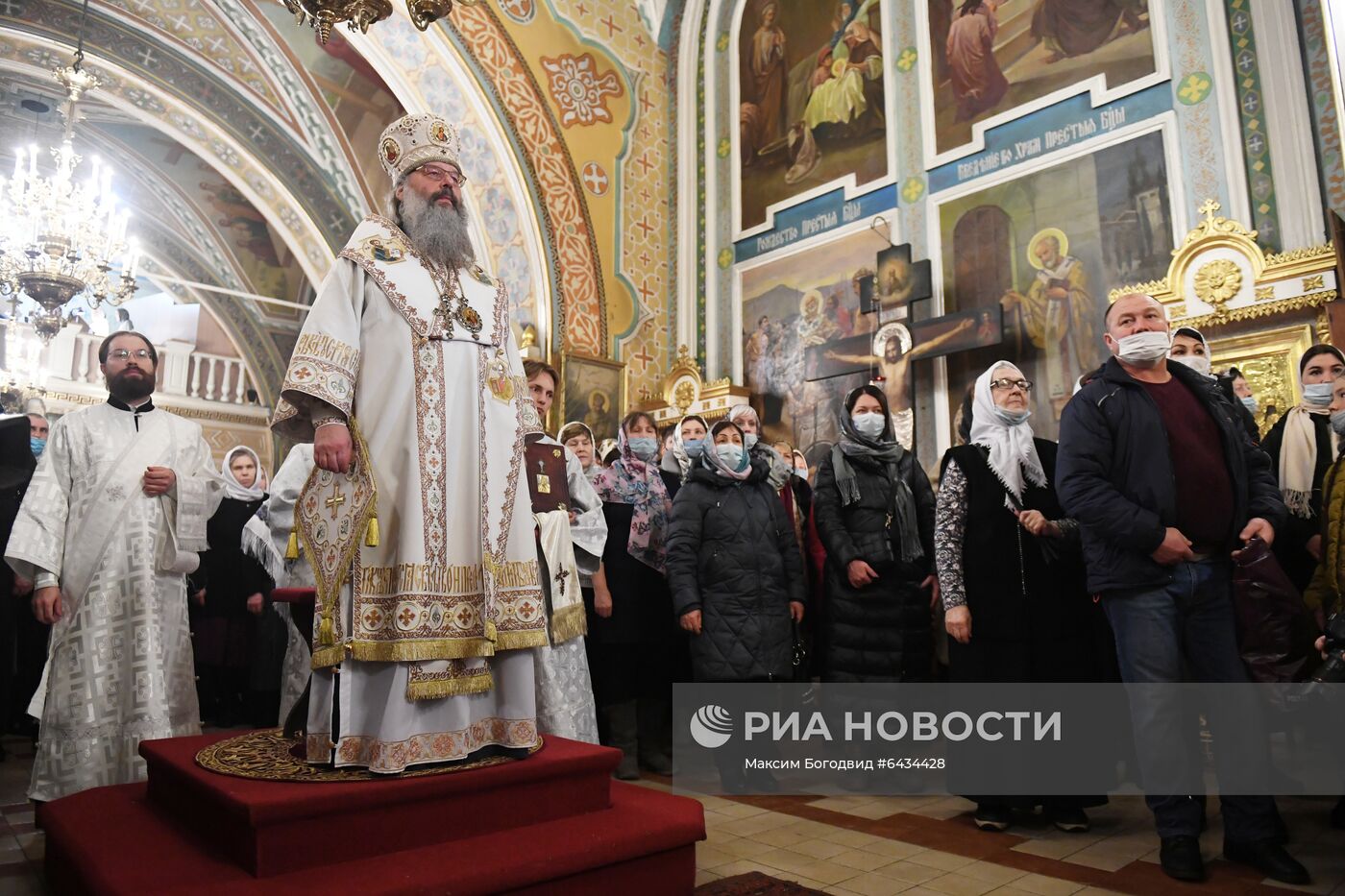 Празднование Рождества Христова в регионах России