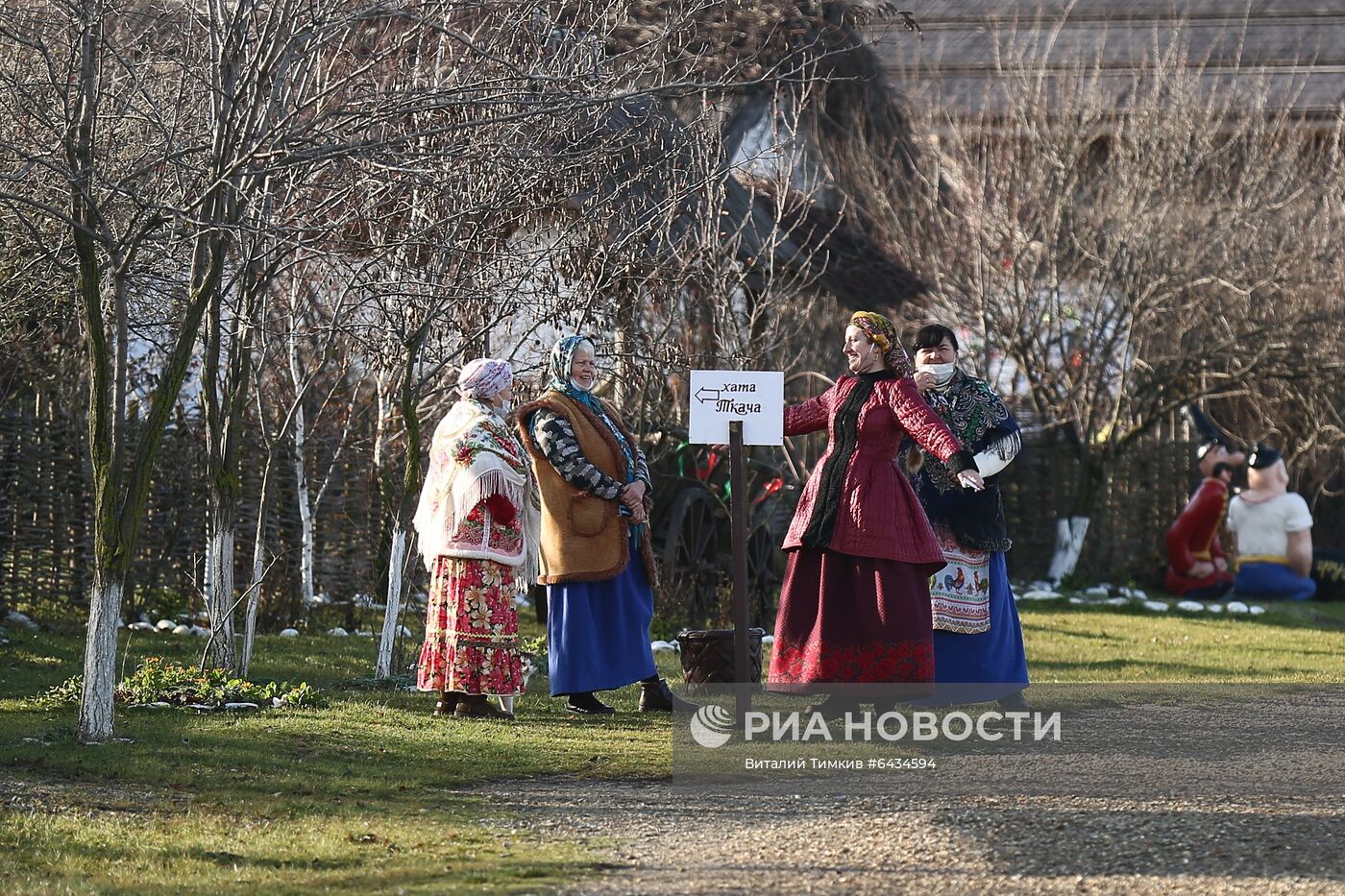 Казачья станица "Атамань" в Краснодарском крае