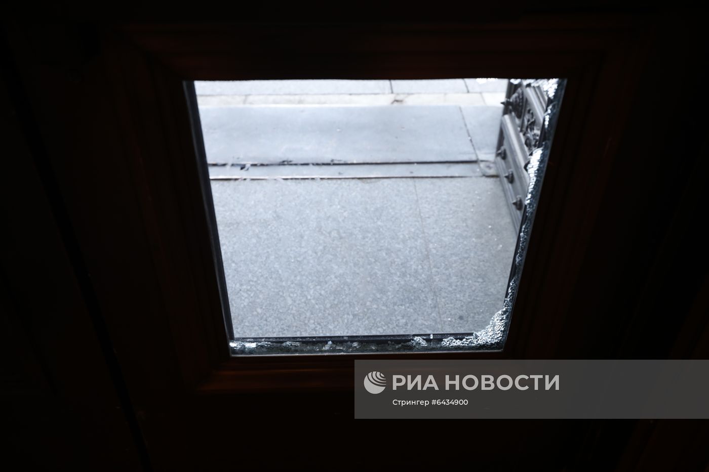 Обстановка у Капитолия в Вашингтоне