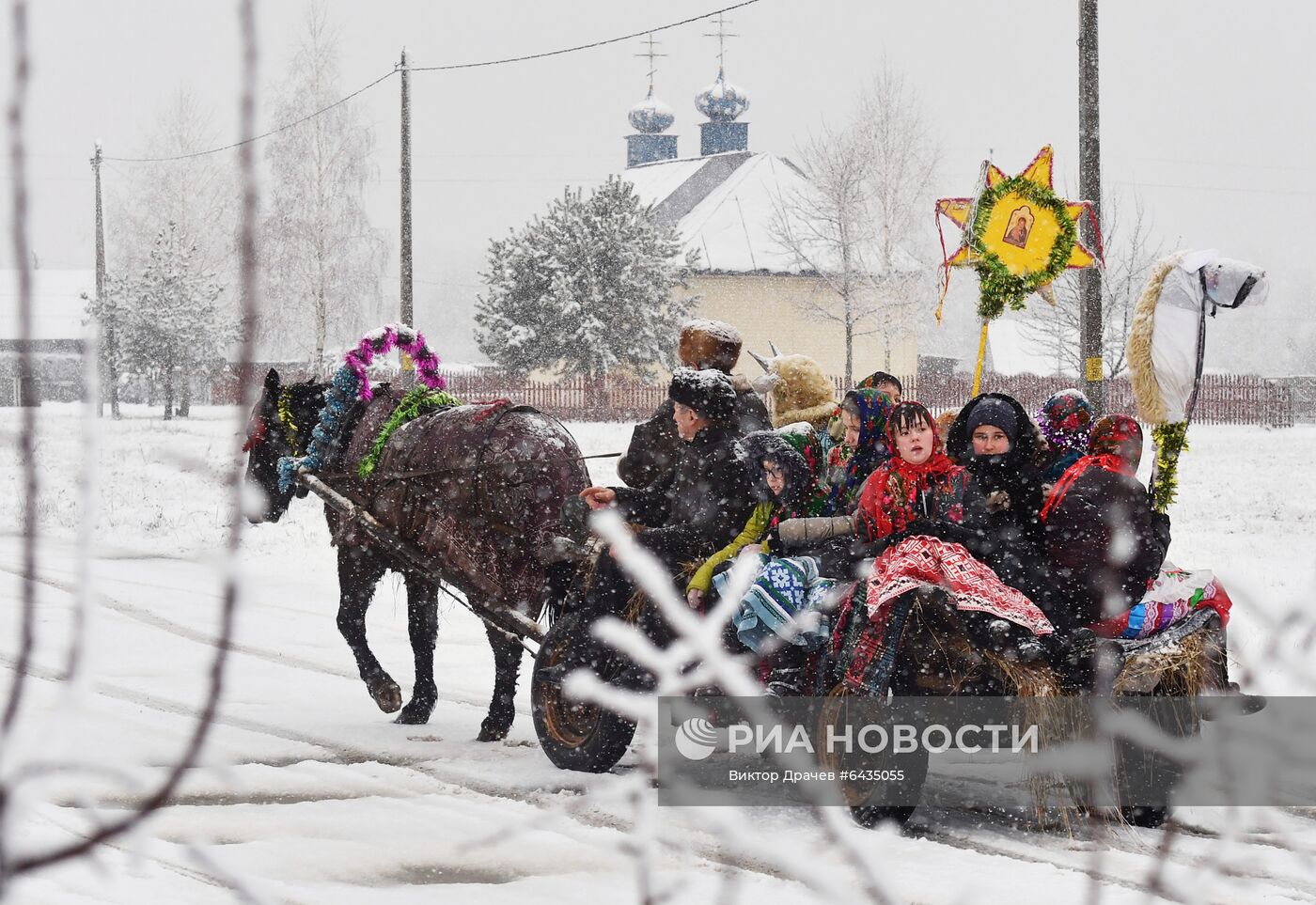 Рождественские колядования в Белоруссии