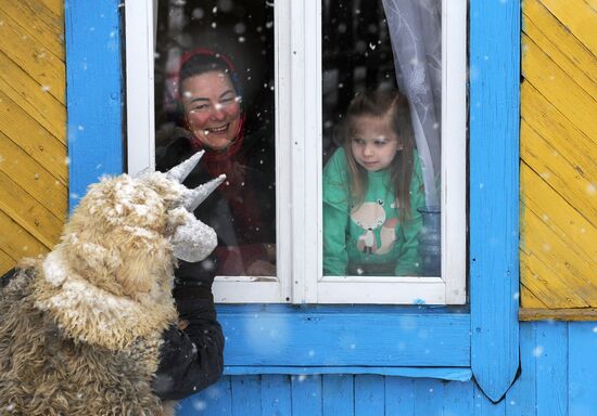 Рождественские колядования в Белоруссии