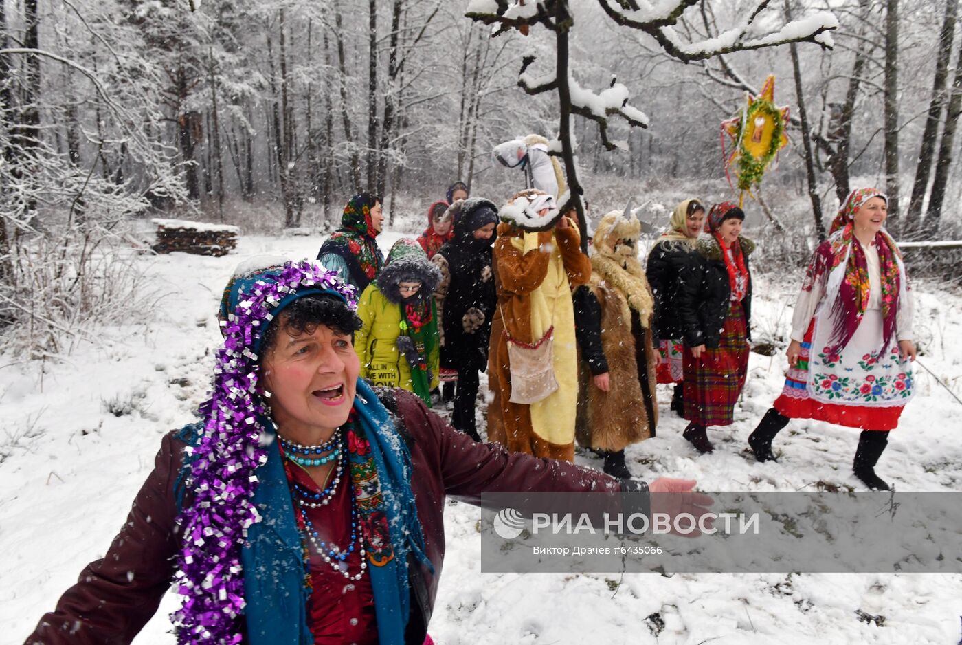 Рождественские колядования в Белоруссии