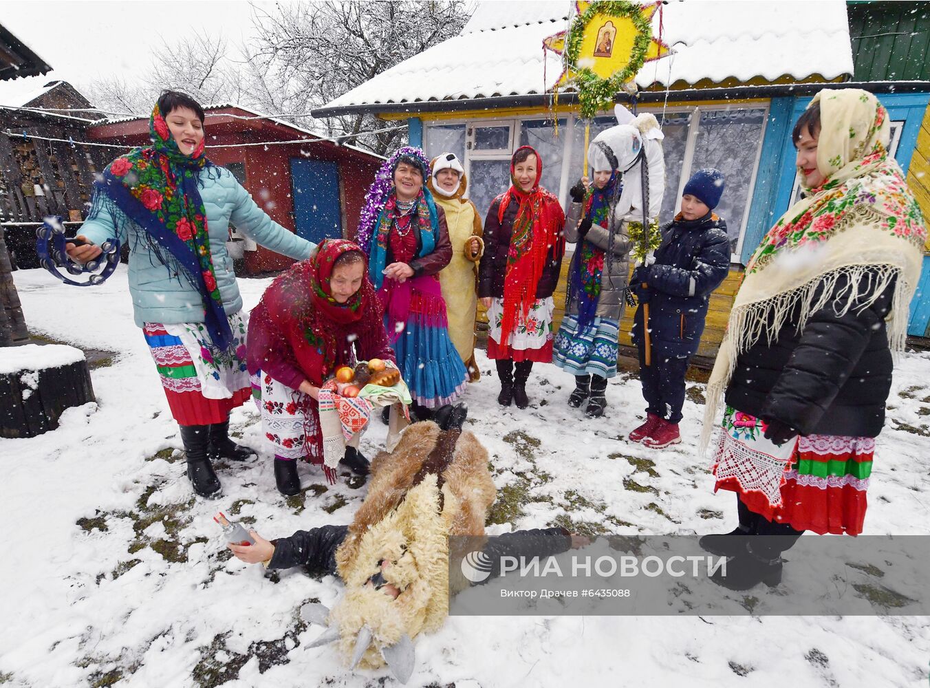 Рождественские колядования в Белоруссии