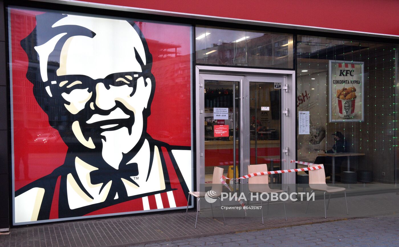 Ужесточение карантинных мер на Украине