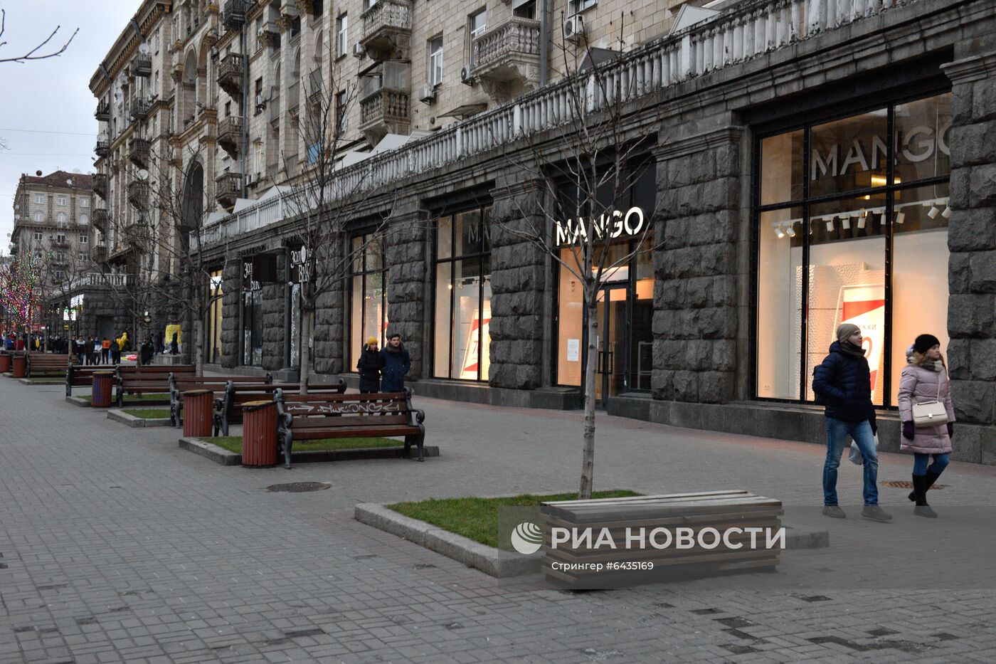 Ужесточение карантинных мер на Украине