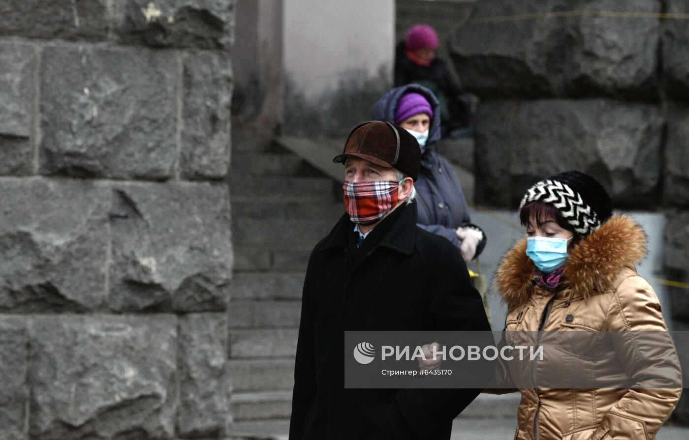 Ужесточение карантинных мер на Украине