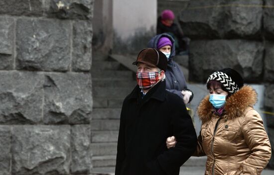 Ужесточение карантинных мер на Украине