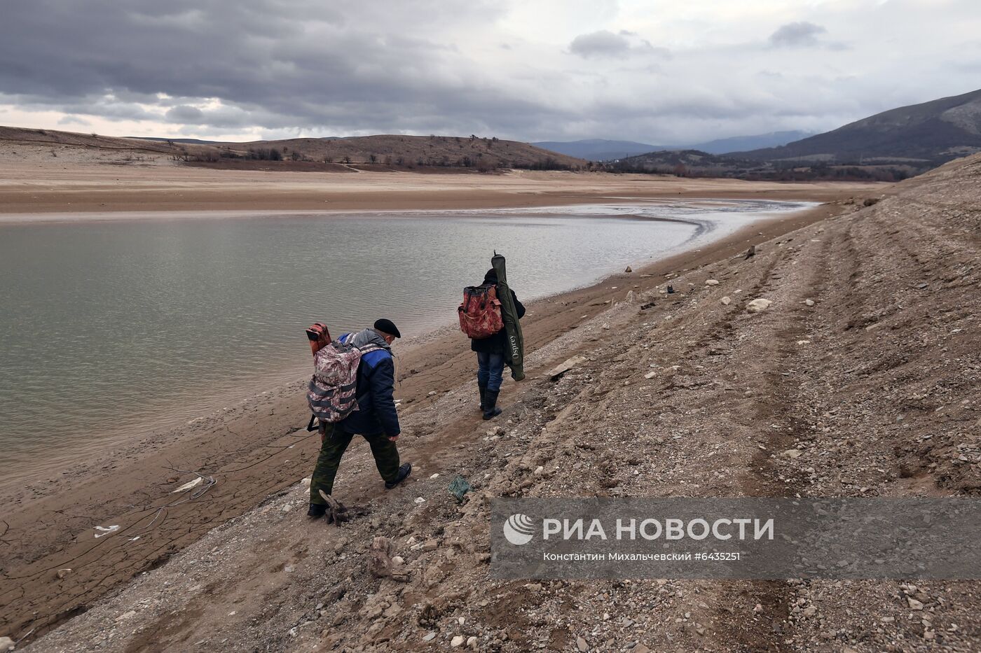 Симферопольское и Аянское водохранилища в Крыму