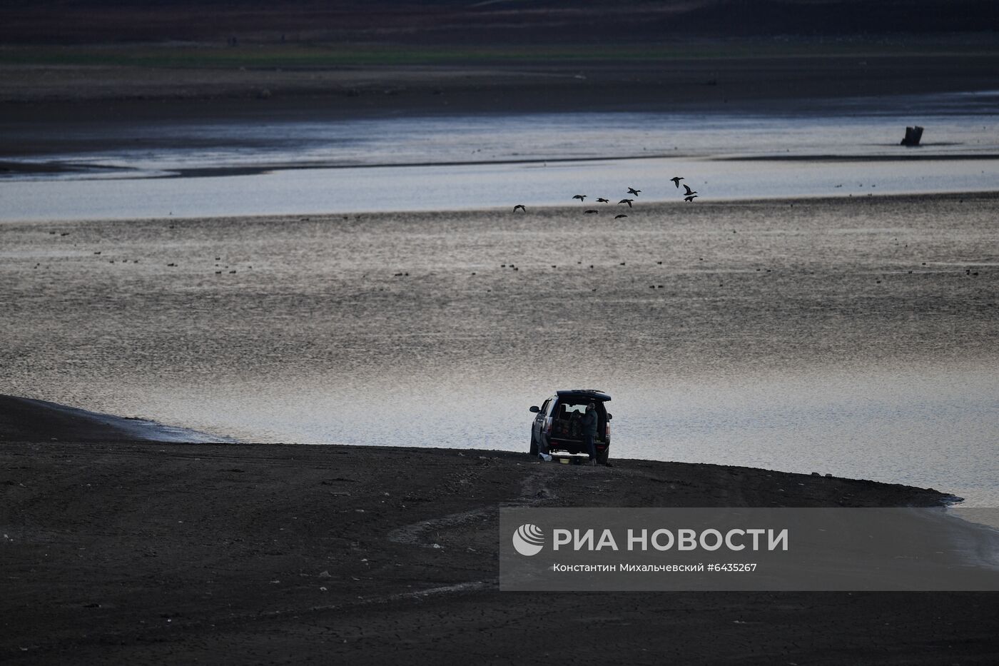 Симферопольское и Аянское водохранилища в Крыму