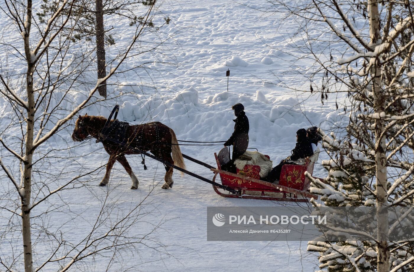 Зима в Карелии