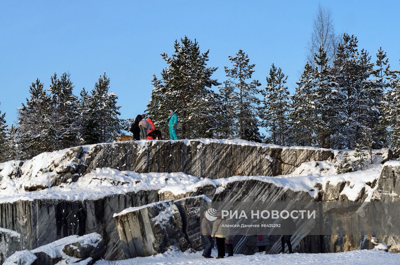 Зима в Карелии