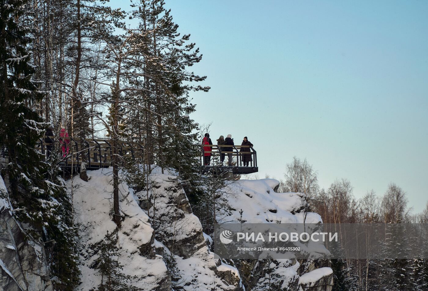 Зима в Карелии