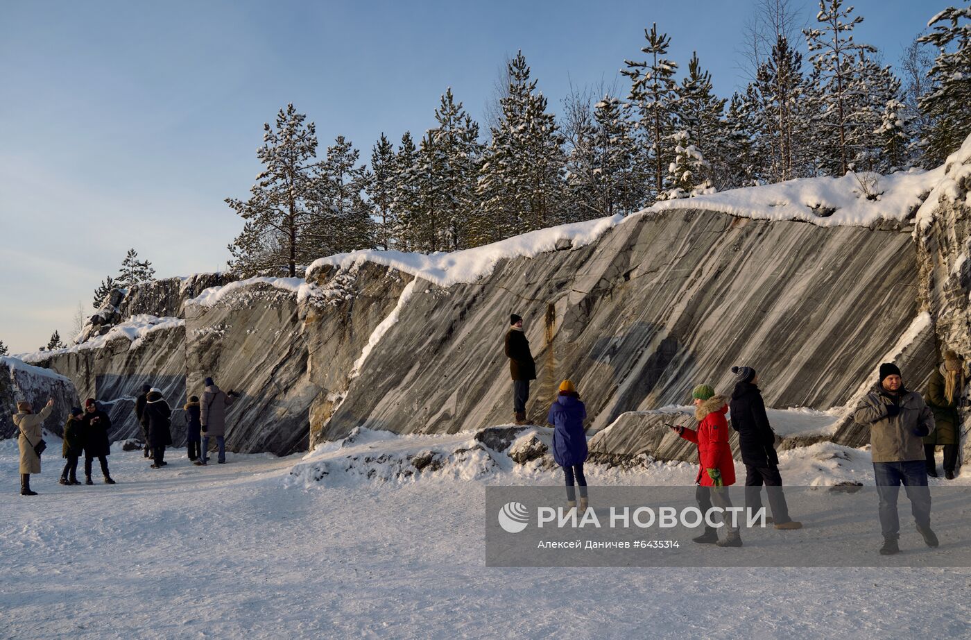 Зима в Карелии